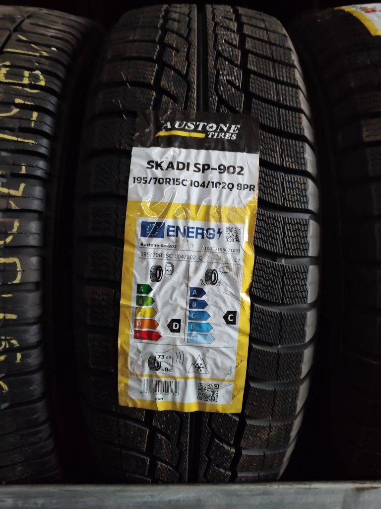 195/70R15C Austone Nowe zimowe