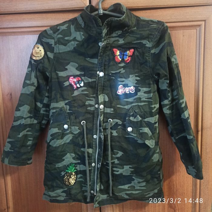 Ветровка- парка для девочки