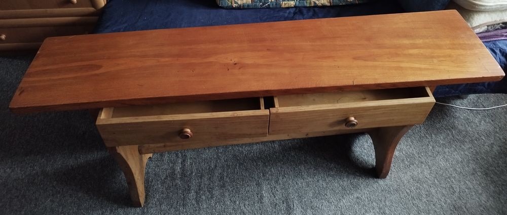 Stół/ława dębowa.