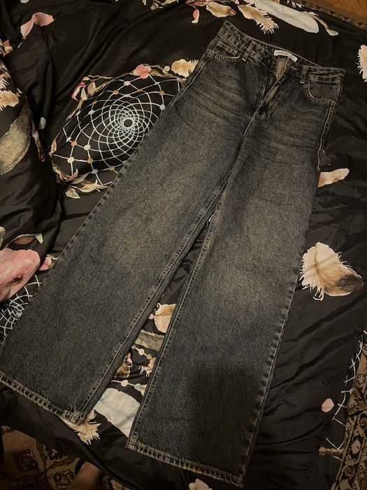 Джинси жіночі широкі