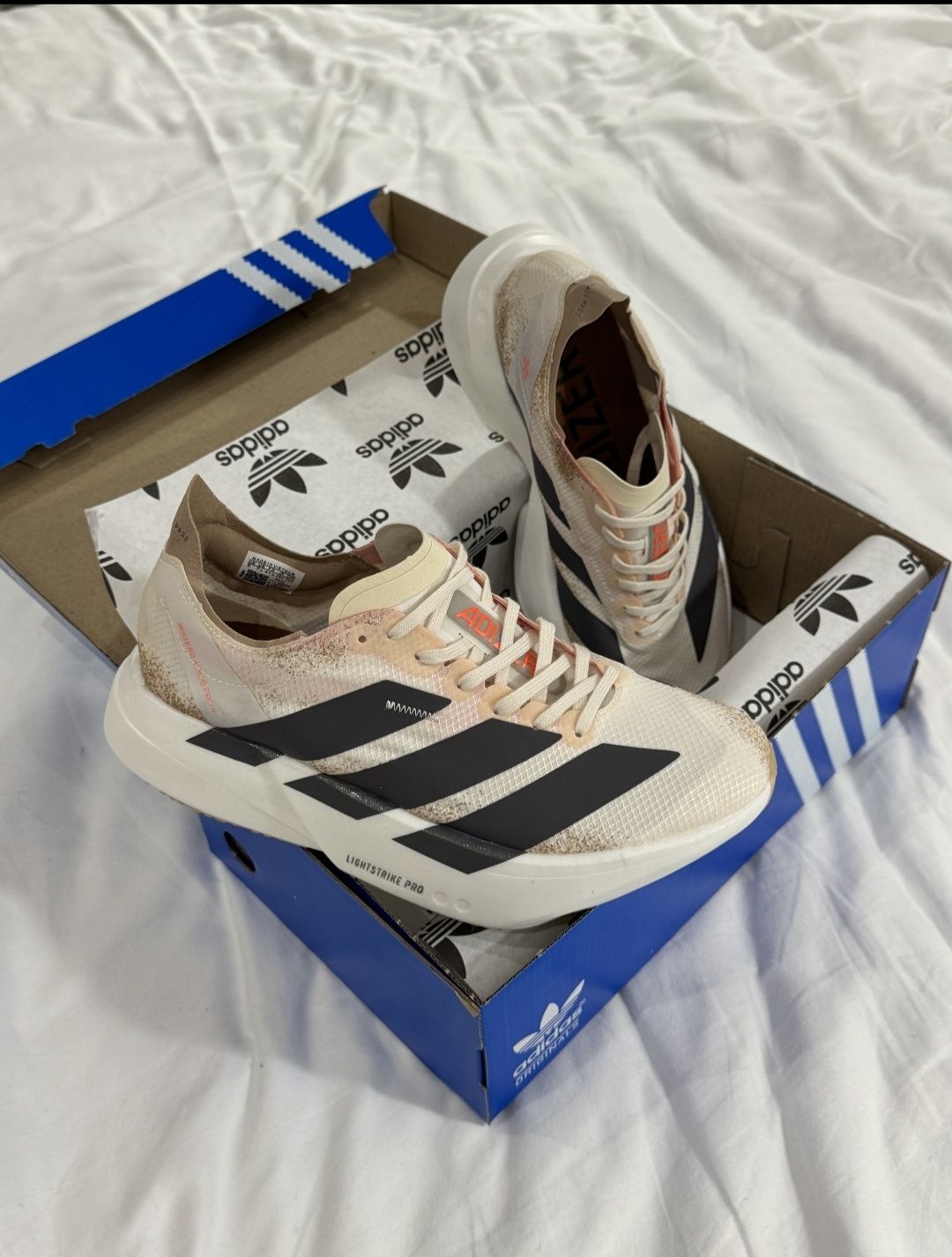 р40-45 Кросівки Adidas Adizero Adios Pro 3 M Beige