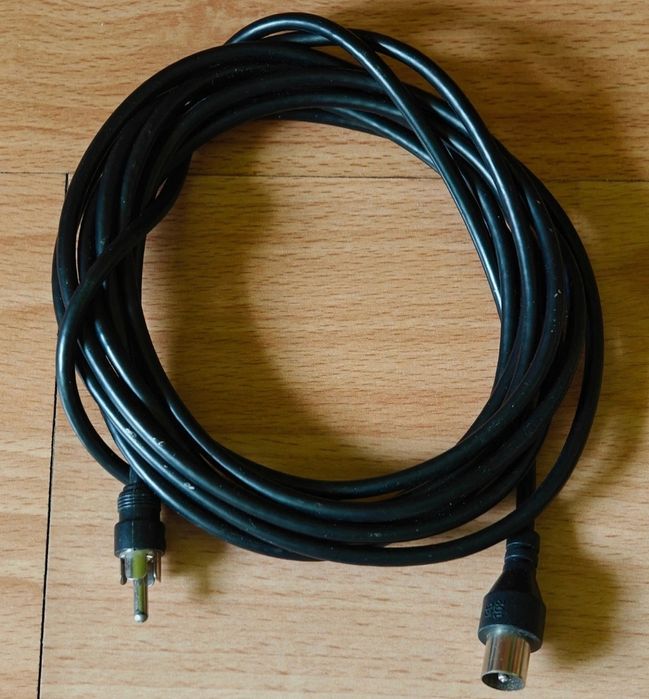 Kabel antenowy TV / RCA – do tunera, telewizora, radia