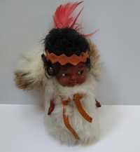 Винтажная кукла, индеец