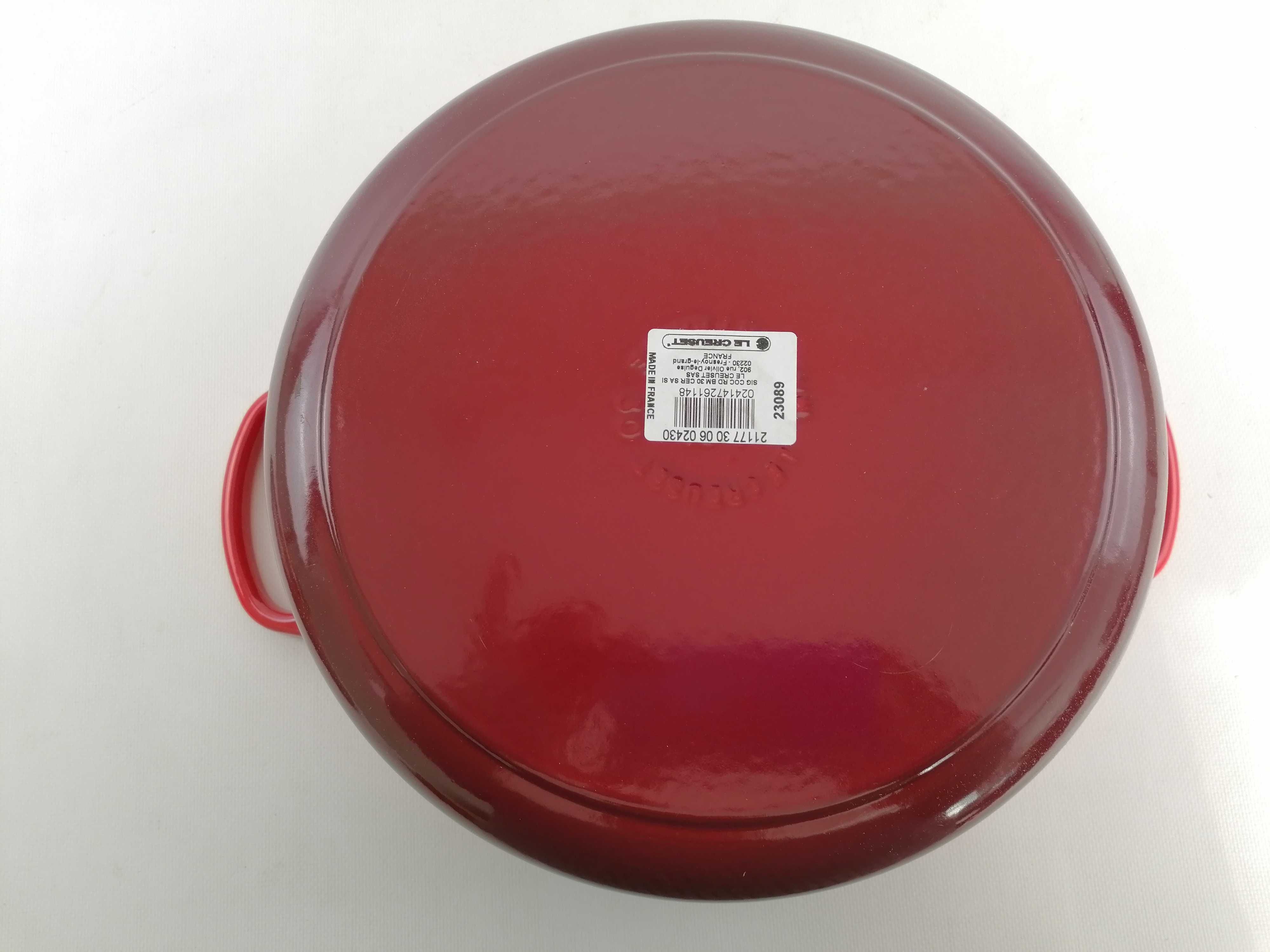 Okrągły garnek żeliwny Brytfanna Signature Cerise 30 cm 8,1L