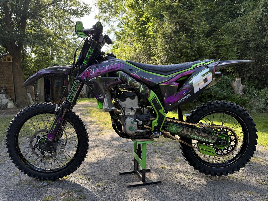 KAWASAKI KXF 250 doinwestowana plus dużo części