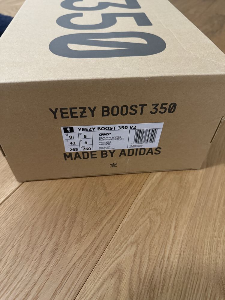 Adidas Yeezy Boost 350 V2 Black Red