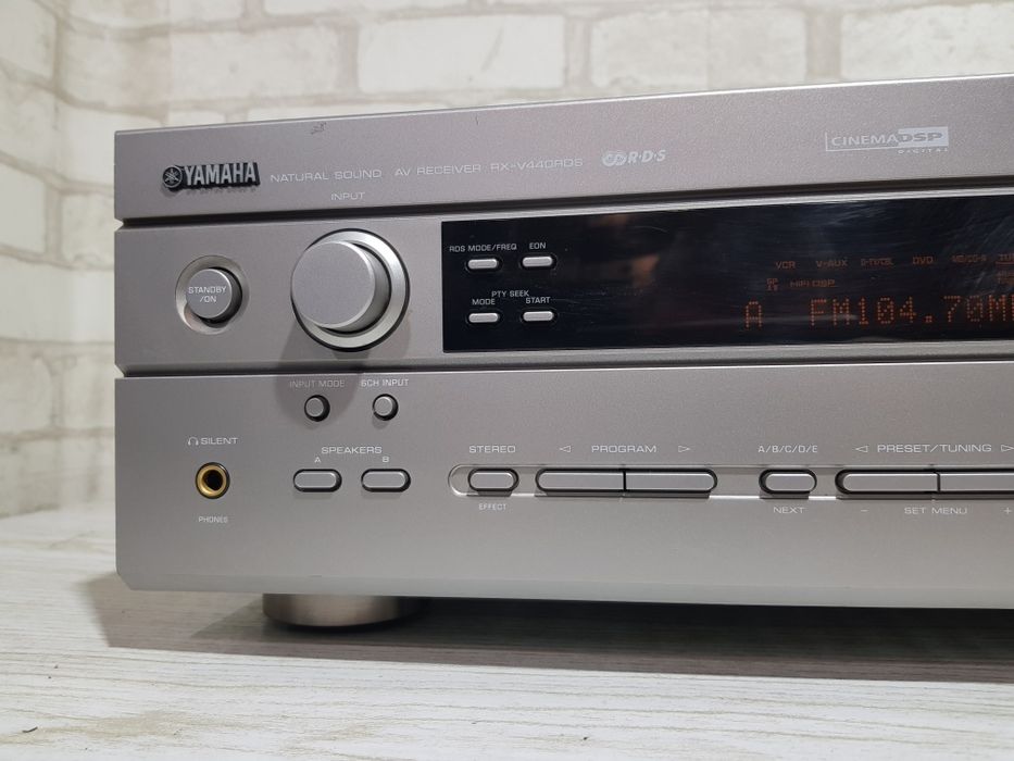 Пульт! 6.1 AV ресивер YAMAHA RX-V440, *6x110 Вт, б/у з Німеччини