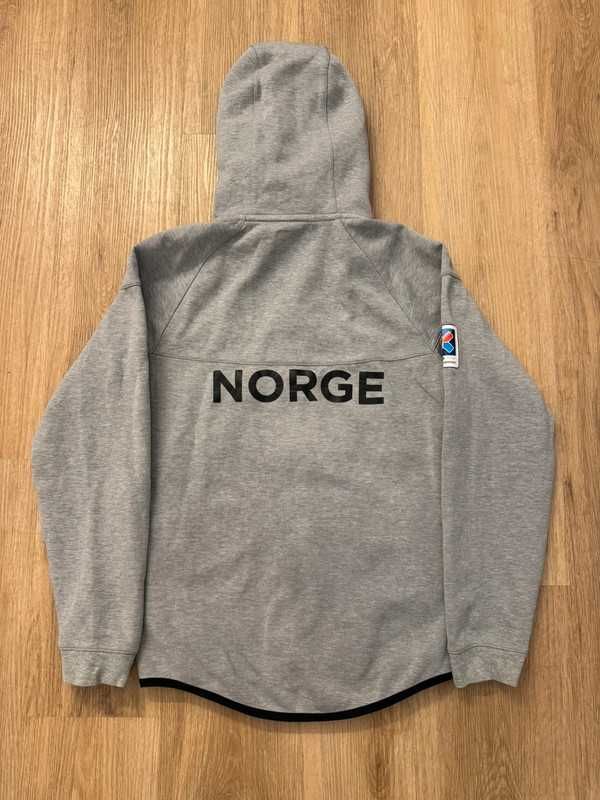 Nike Tech Fleece Windrunner Jacket Zip Hoodie size S Norge Team