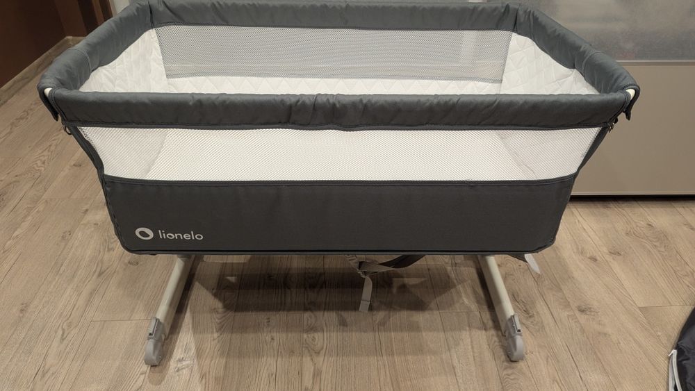 Łóżeczko dostawne dostawka Lionelo Theo Baby bed
