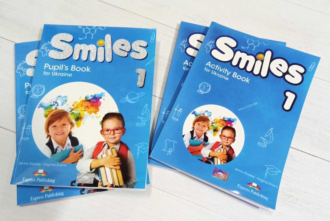 Smiles 1, 2 , 3,4 for Ukraine Pupil’s book & Activity book