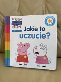 Emocje książka o emocjach Świnka Peppa Jakie to uczucie