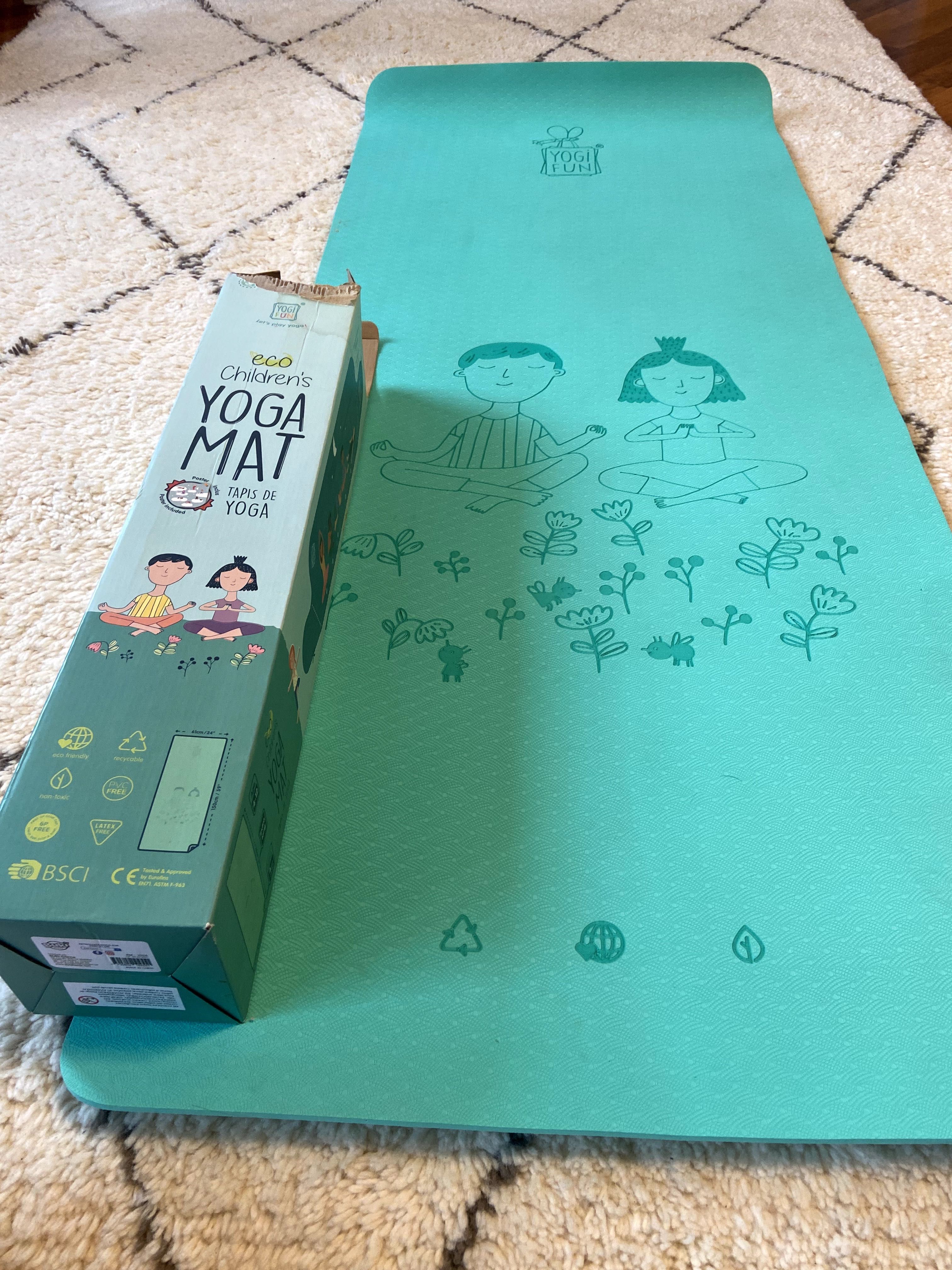 mata do jogi dla dzieci Yogi Fun Yoga Mat firmy BUKI