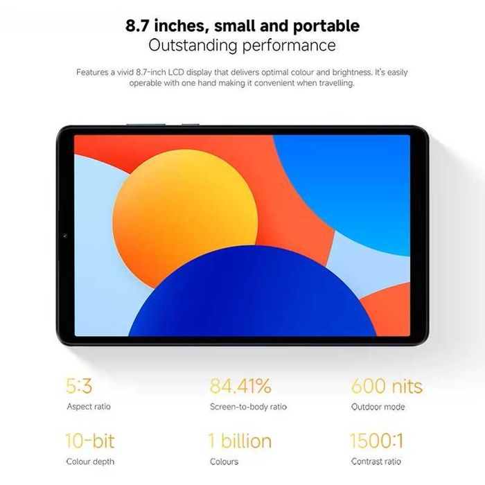 Планшетний комп’ютер Xiaomi Redmi Pad SE 8.7 4G + GPS (6/128, Global)
