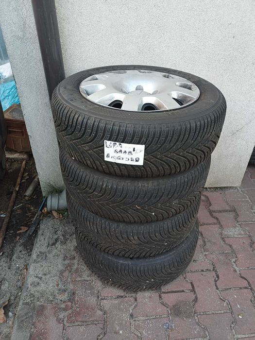 opony zimowe 215/55/R16 + felgi stalowe
