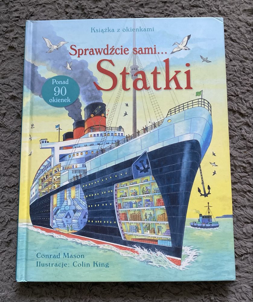 Książka z okienkami - Sprawdźcie sami …Statki