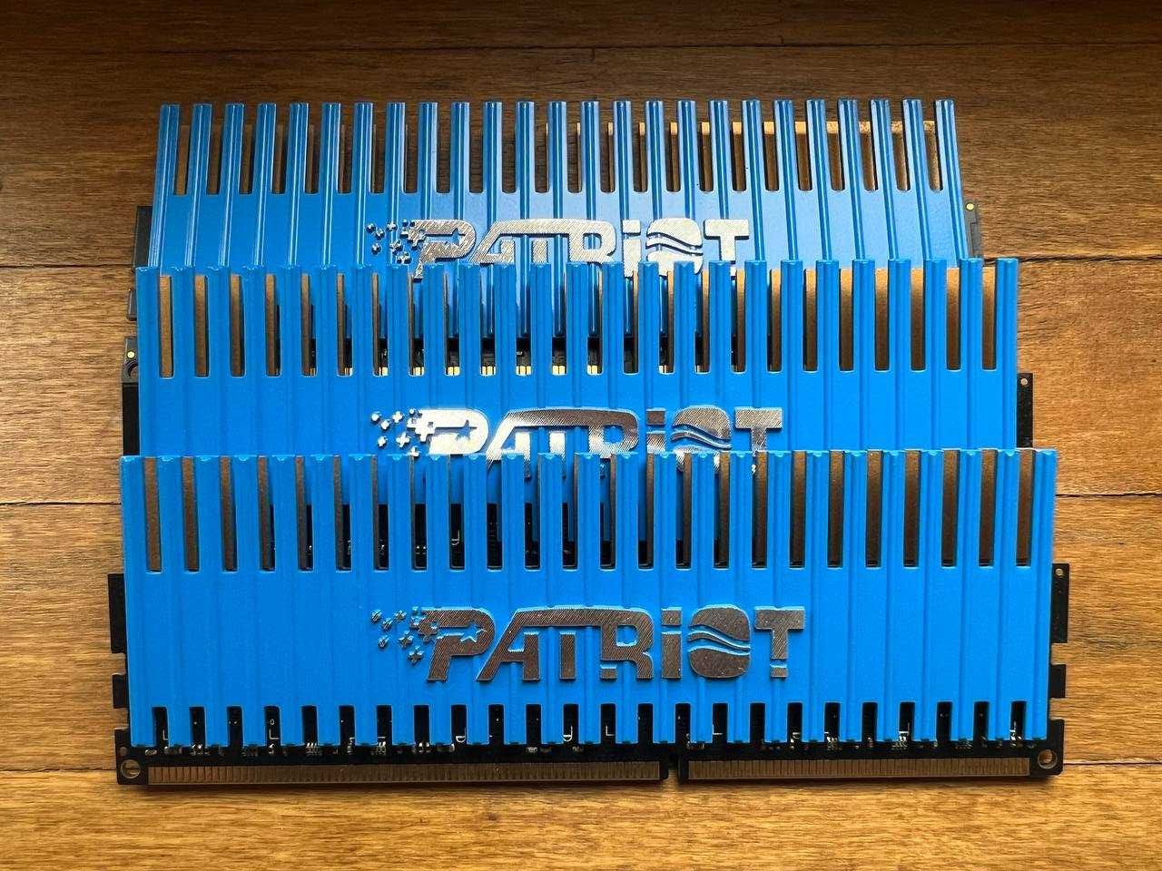 Оперативная память Patriot [DDR3, 3x2GB, 1600Mhz, CL8, 1.65V]