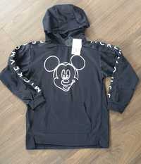 Zara dłuższa bluza ciepła Disney Mickey r164