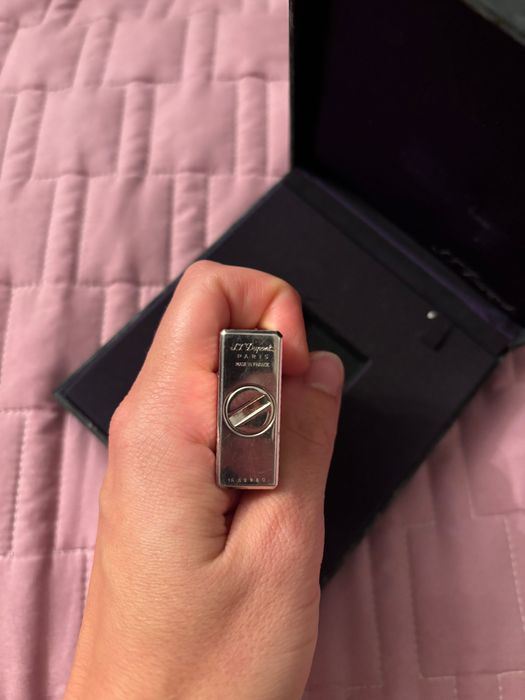 Isqueiro da Dupont, como novo em prata