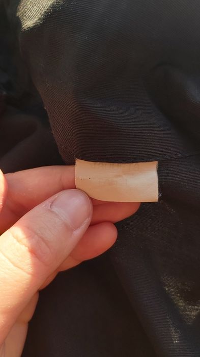 Jaqueta preta vintage