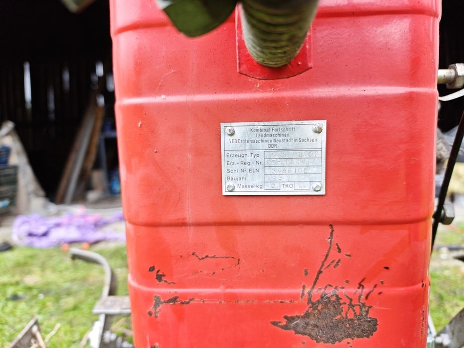 glebogryzarka fortschritt- części E931