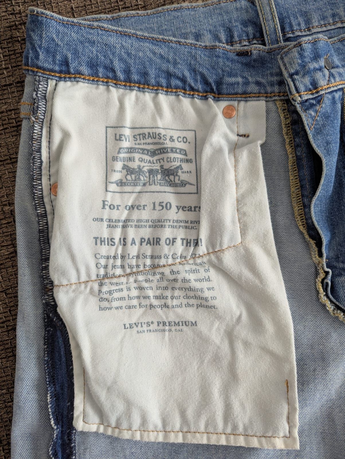 Spodnie męskie Levi's W32, L30, stan idealny