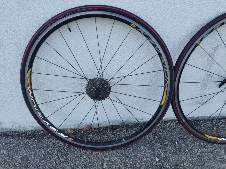 Rodas mavic ksyrium equipe completas