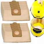 10x worek do odkurzacza papierowy karcher wd3, wd3.200 mv 3 se 4001 se