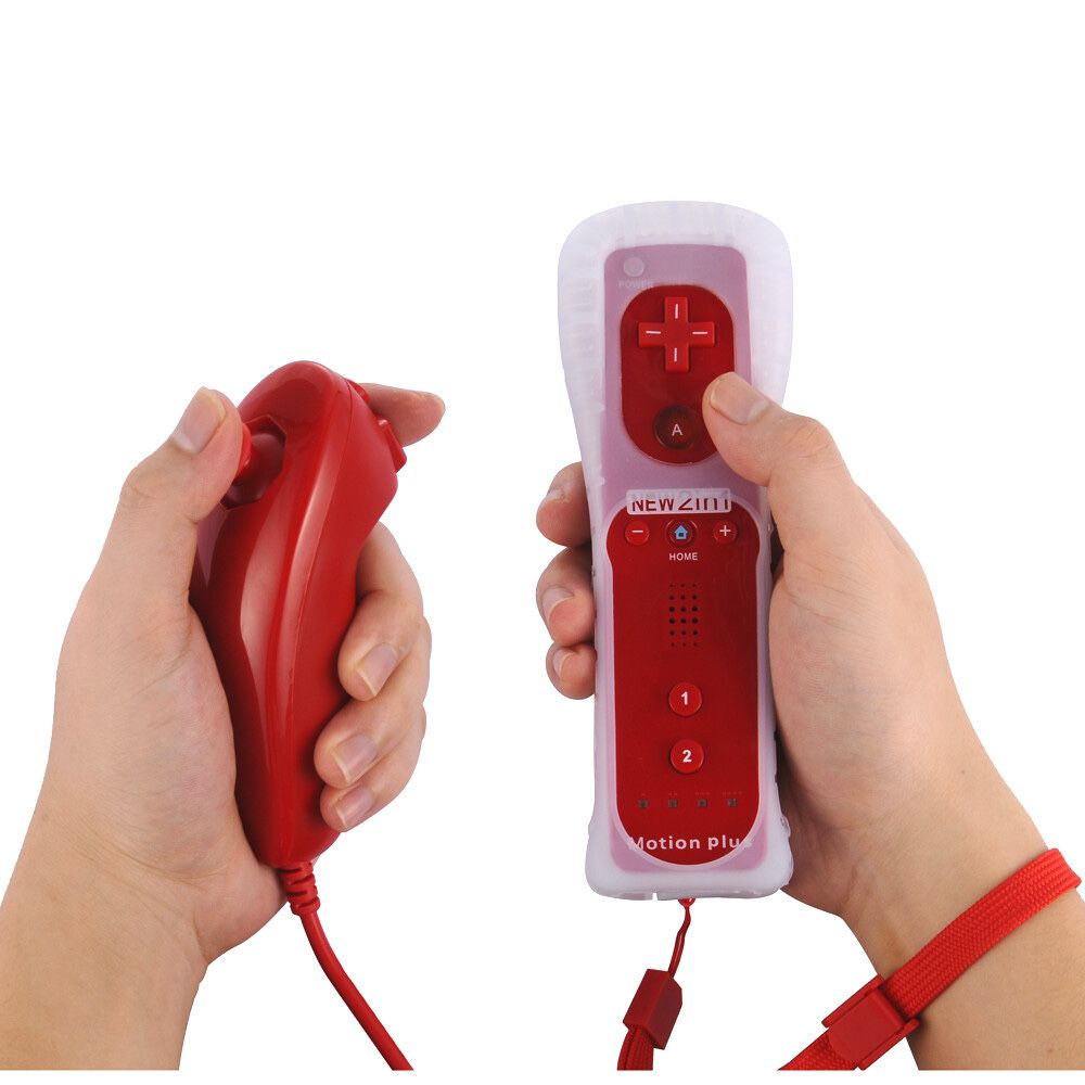 Для nintendo 2в1 wii wii u motion plus пульт дистанційного керування