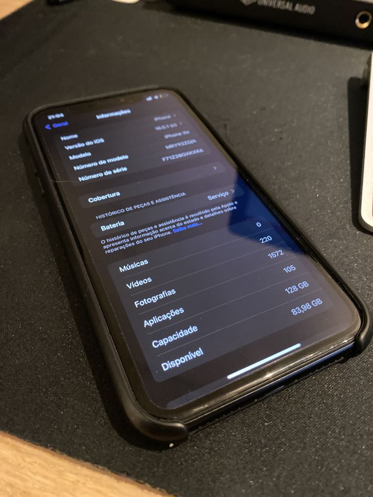 iPhone XR 128gb - Preto ( em excelente estado )