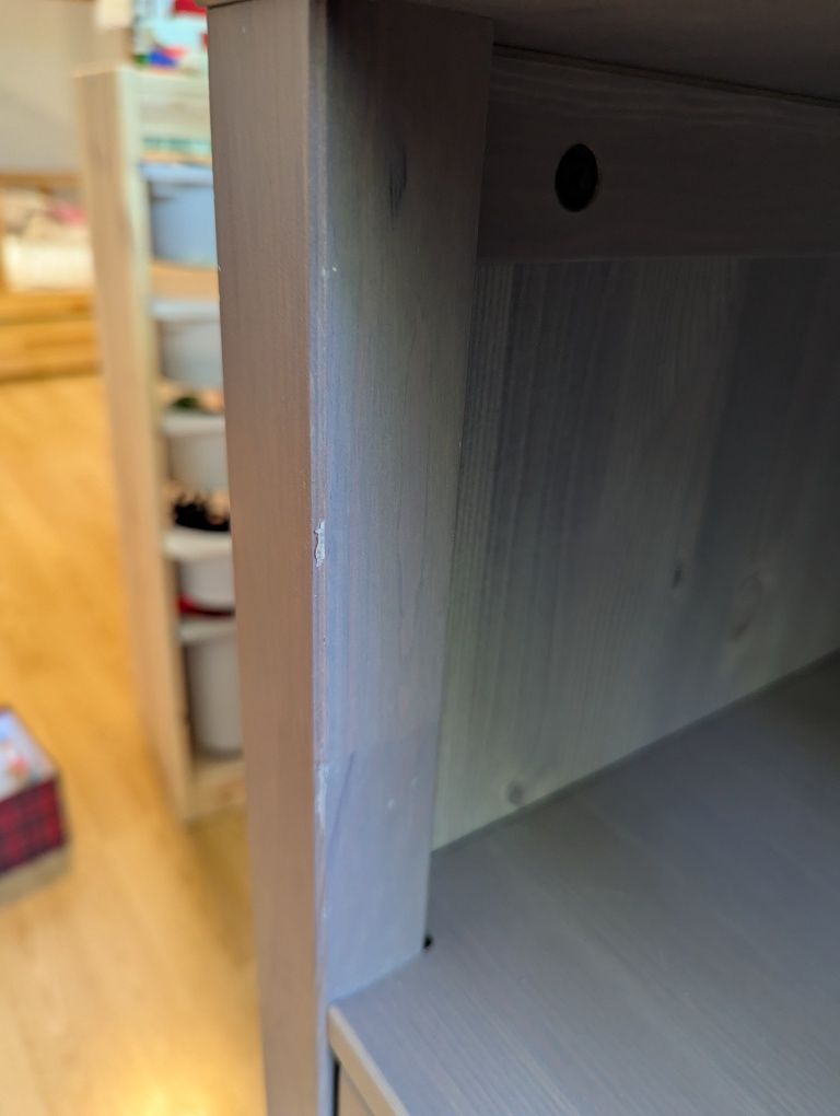 Ikea Przewijak Sundvik. Komoda z dwoma szufladami.