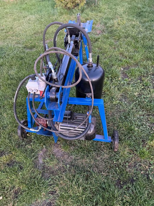 Łuparka rębak hydrauliczna do drewna