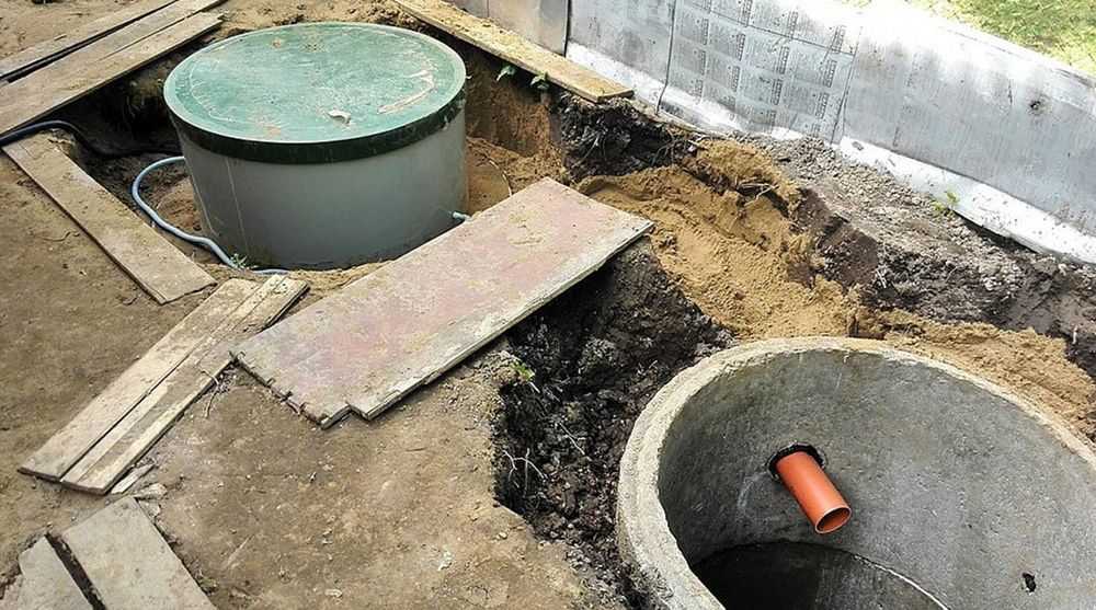 Выгребная яма, септик, канализация под ключ за один день!