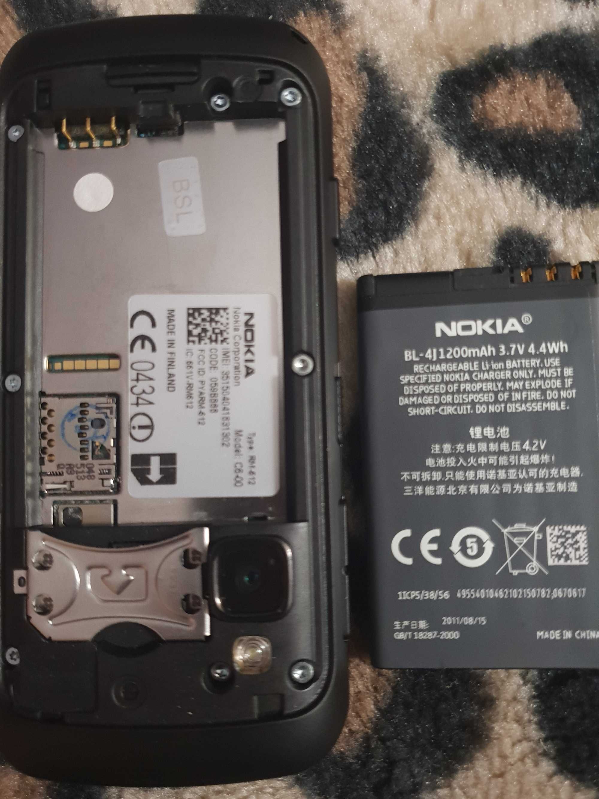 Nowy telefon Smartfon Nokia C6