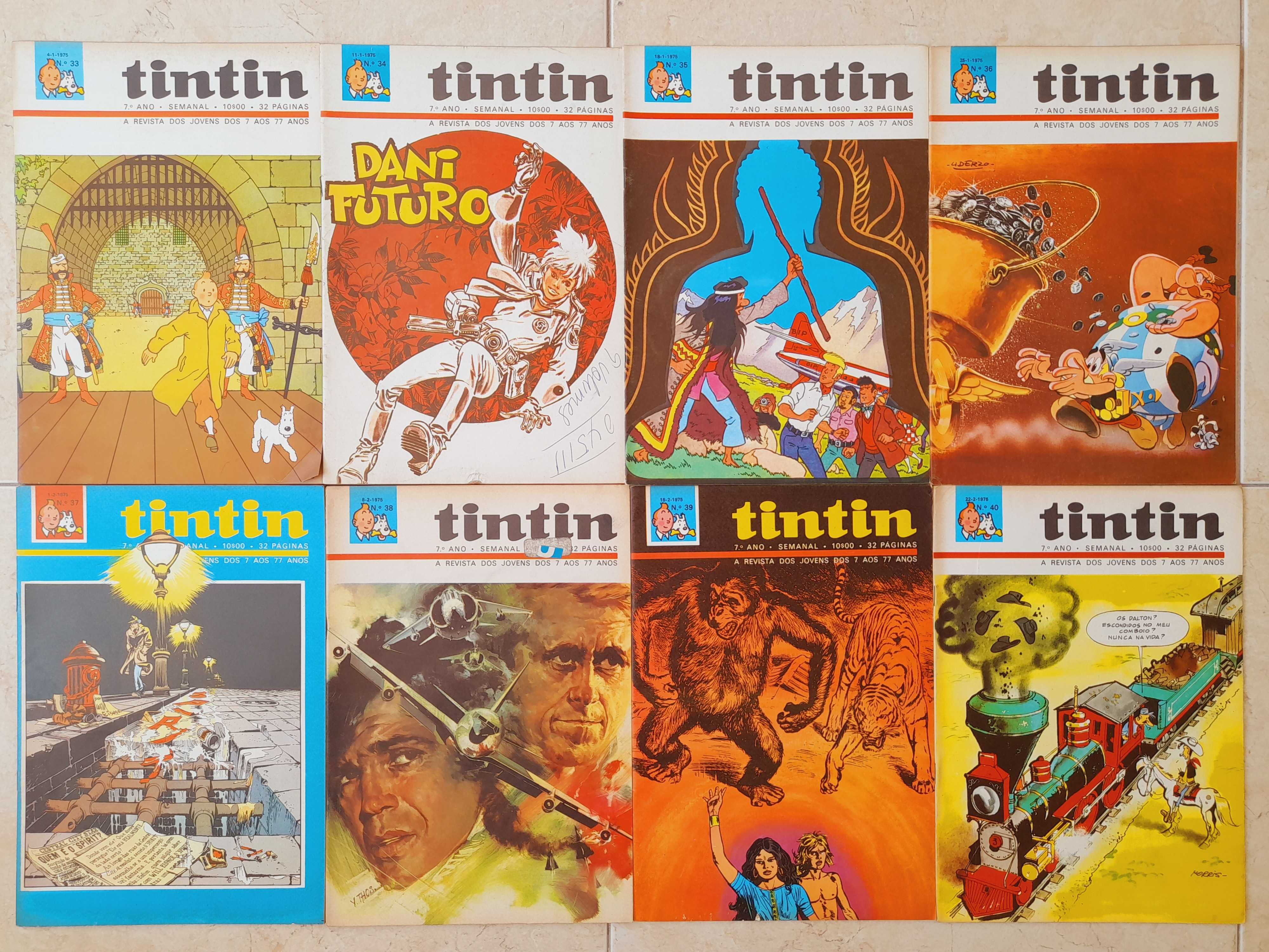 Revista Tintin 7º Ano 1 a 52 (Ano completo)