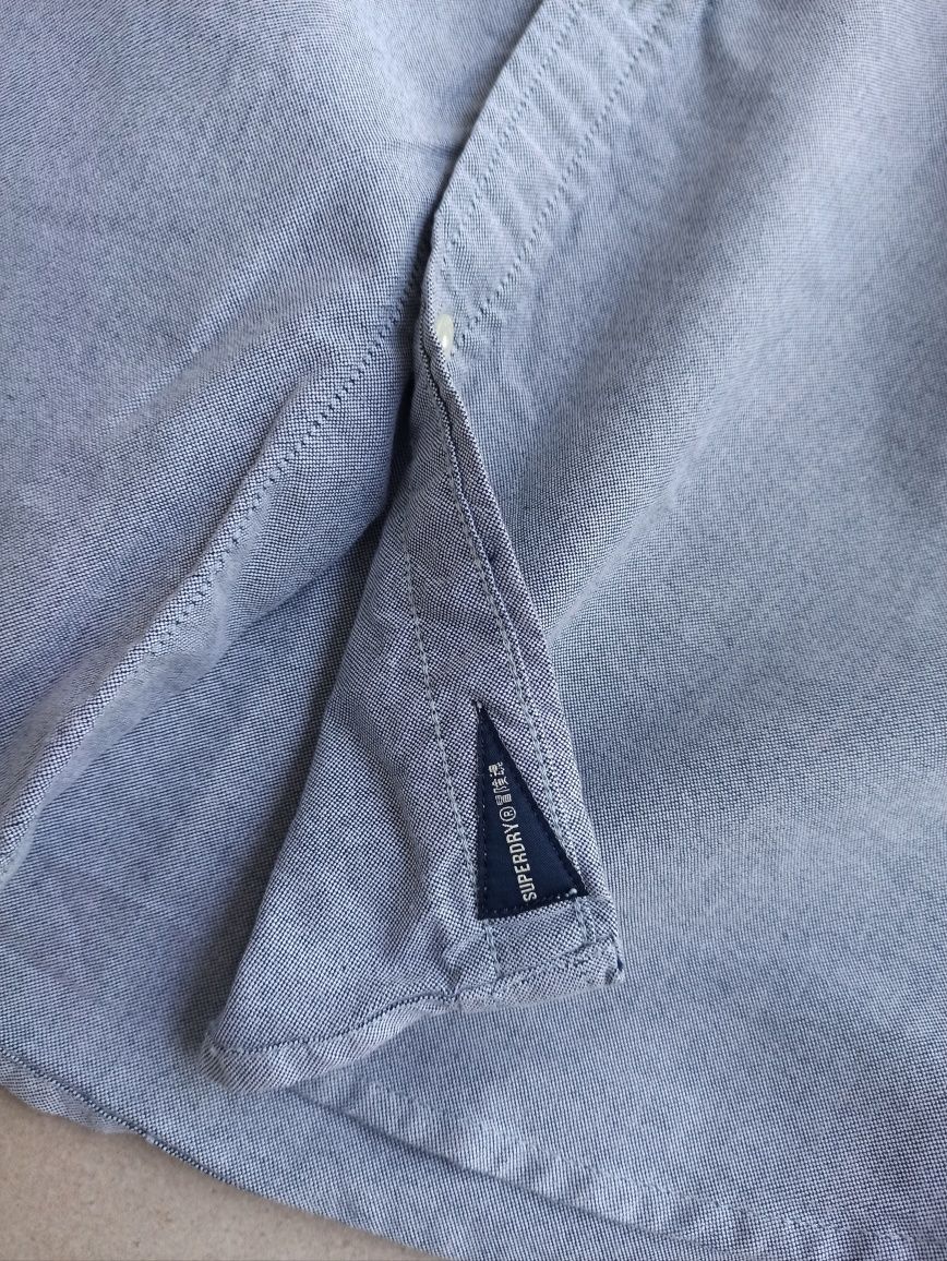 Superdry  Super  dry  oryginalna nowa  koszula  szara  rozmiar  M