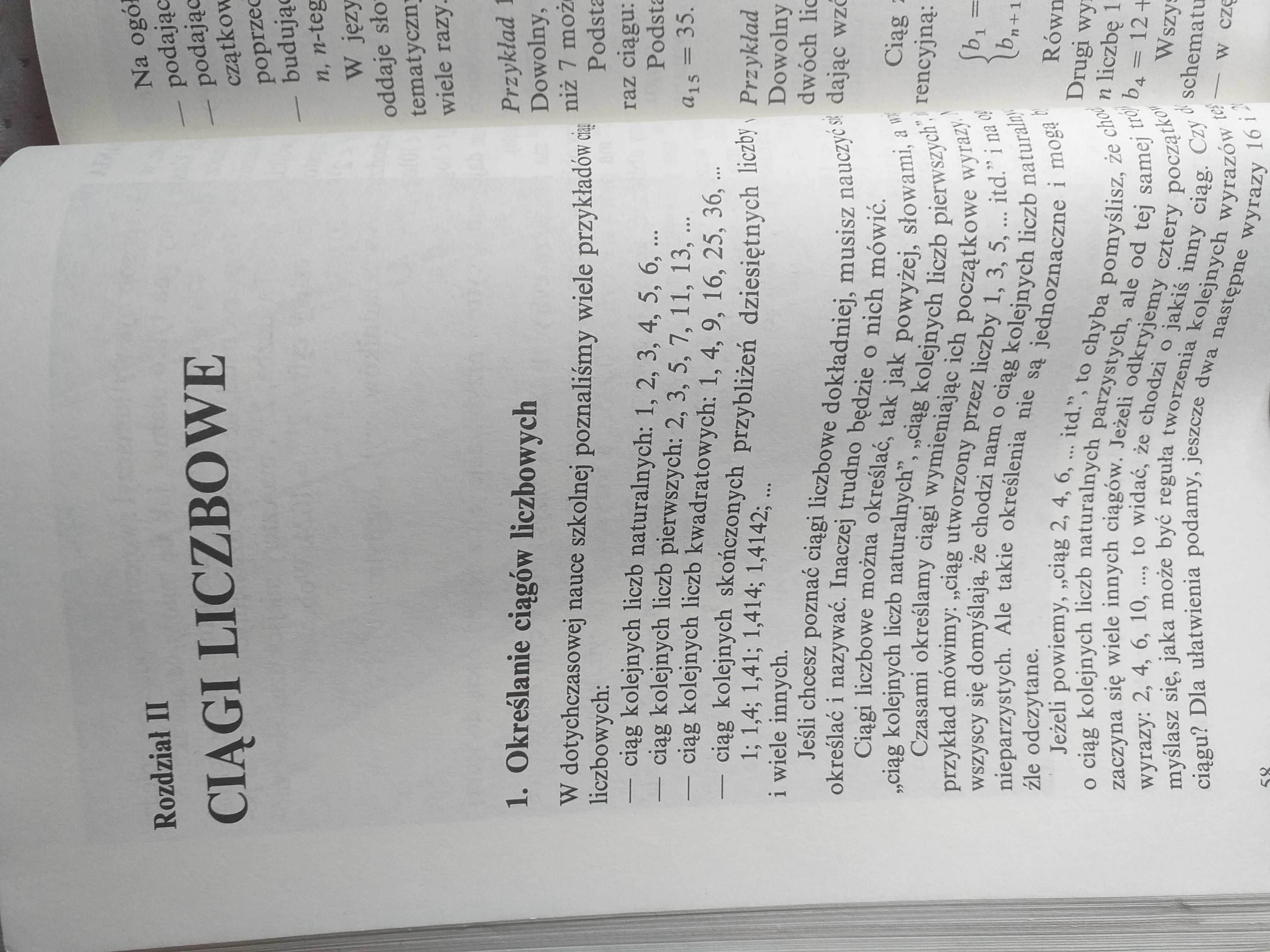 Podręcznik do matematyki kl. III liceum ogólnokształcącego  i zawodow