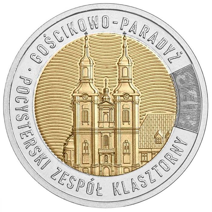 5 zł 2023 Gościkowo-Paradyż Pocysterski Zespół Klasztorny _ DESTRUKT