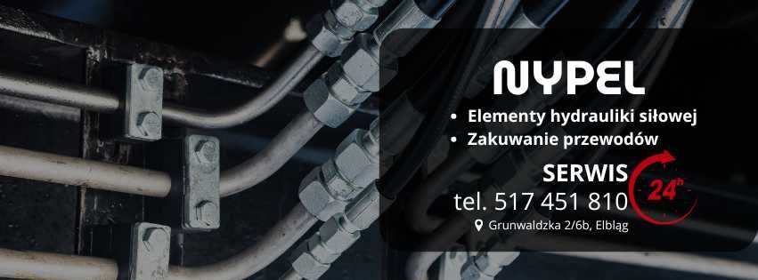 Zakuwanie przewodów/węży, hydraulika siłowa, pneumatyka