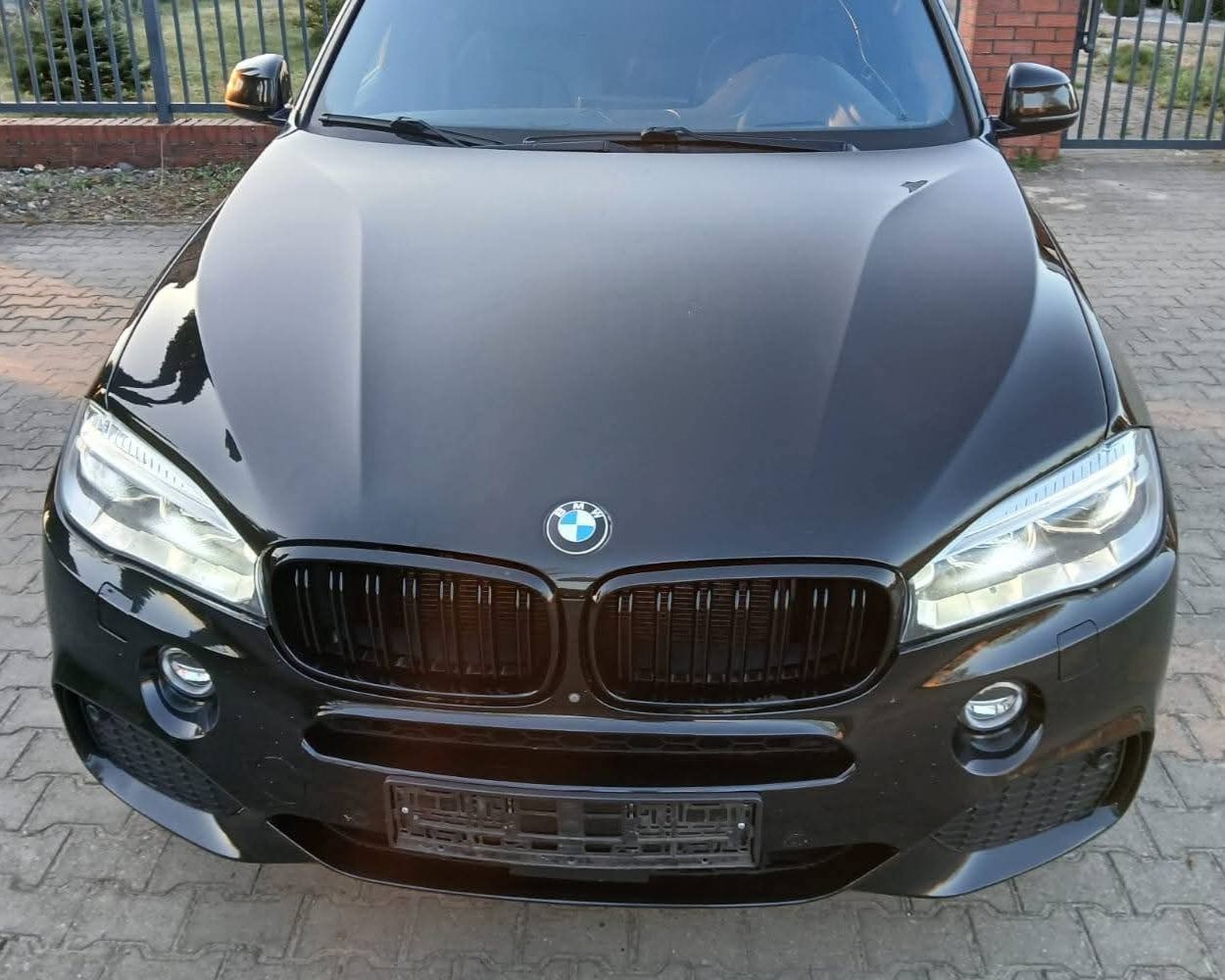 Kompletny przód BMW X5 F15 M-Pakiet pas maska zderzak lampy  błotniki