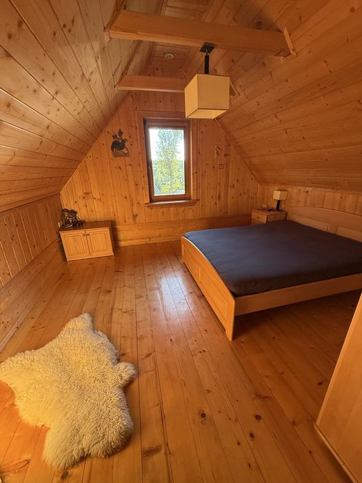 Dom Góralski z Bali na Kaszubach nad jeziorem Deka