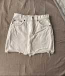 Spódnica jeansowa mini zara