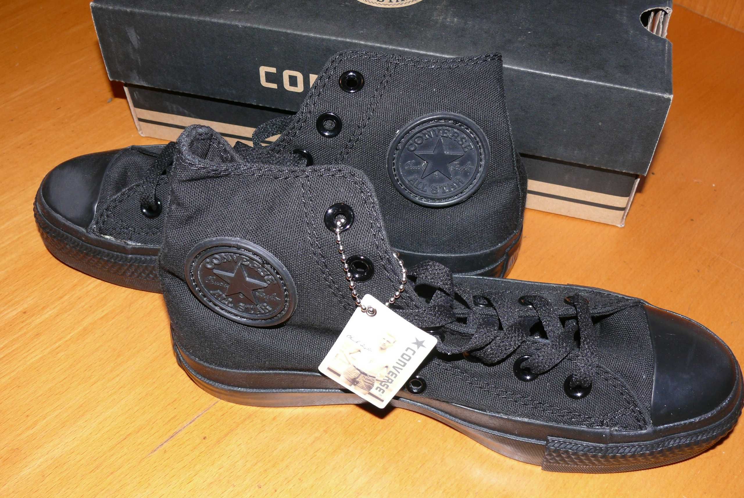 Buty trampki wysokie Converse C Taylor AS M3310 czarne  37,5 EU  24 CM