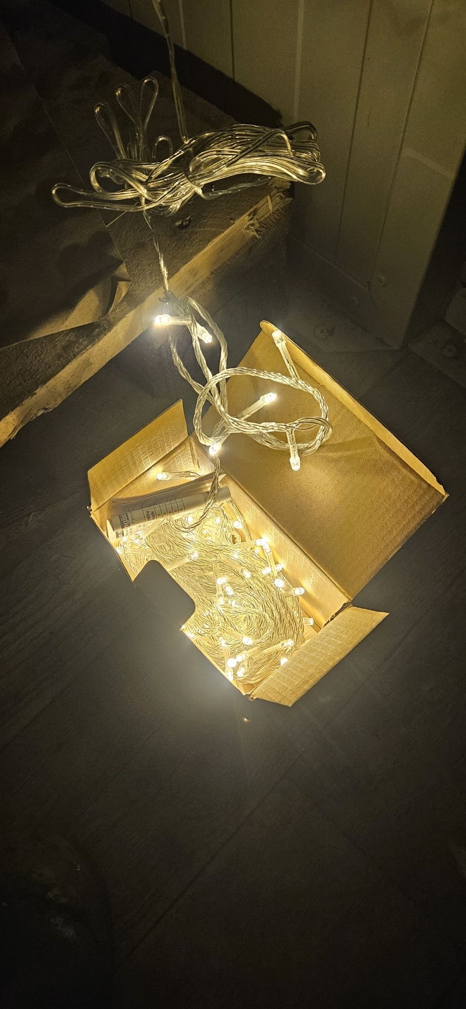 Świąteczne lampki led wiele trybów świecenia