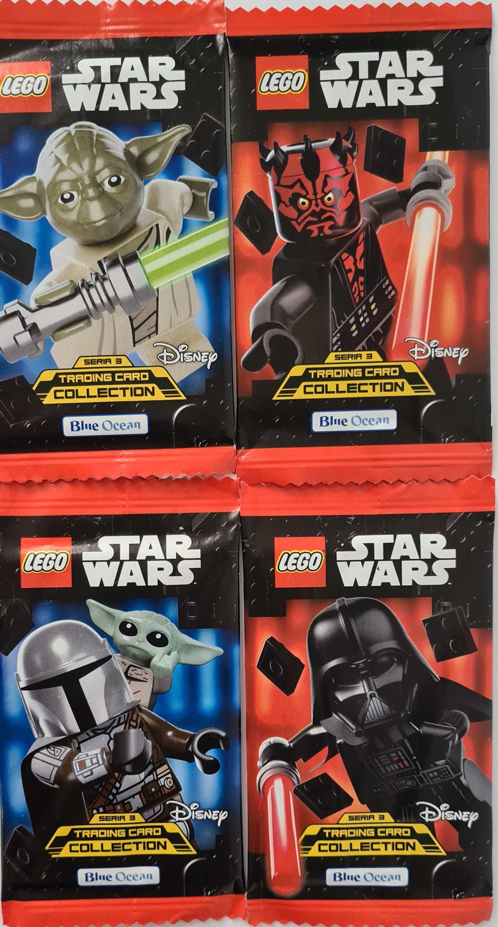 LEGO STAR WARS seria 3 KARTA złota limitowana 219, 220 ,221, 222