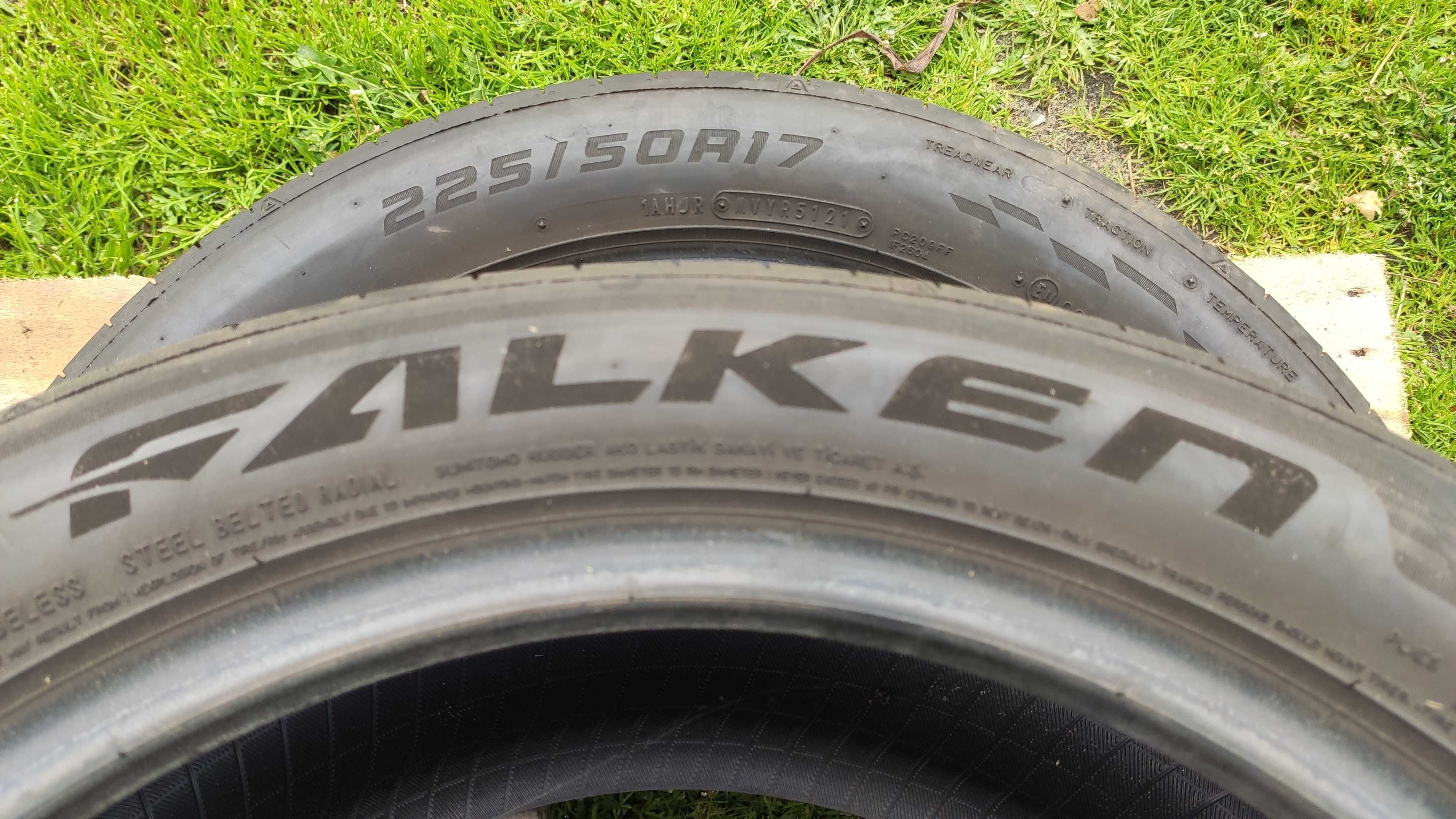 2 opony lato 225/50/17 Falken z 2021r