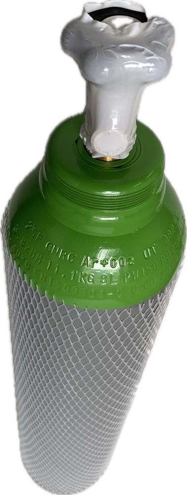 Nowa Butla MIX Spawalniczy AR+CO2 8L/150BAR PEŁNA F-VAT