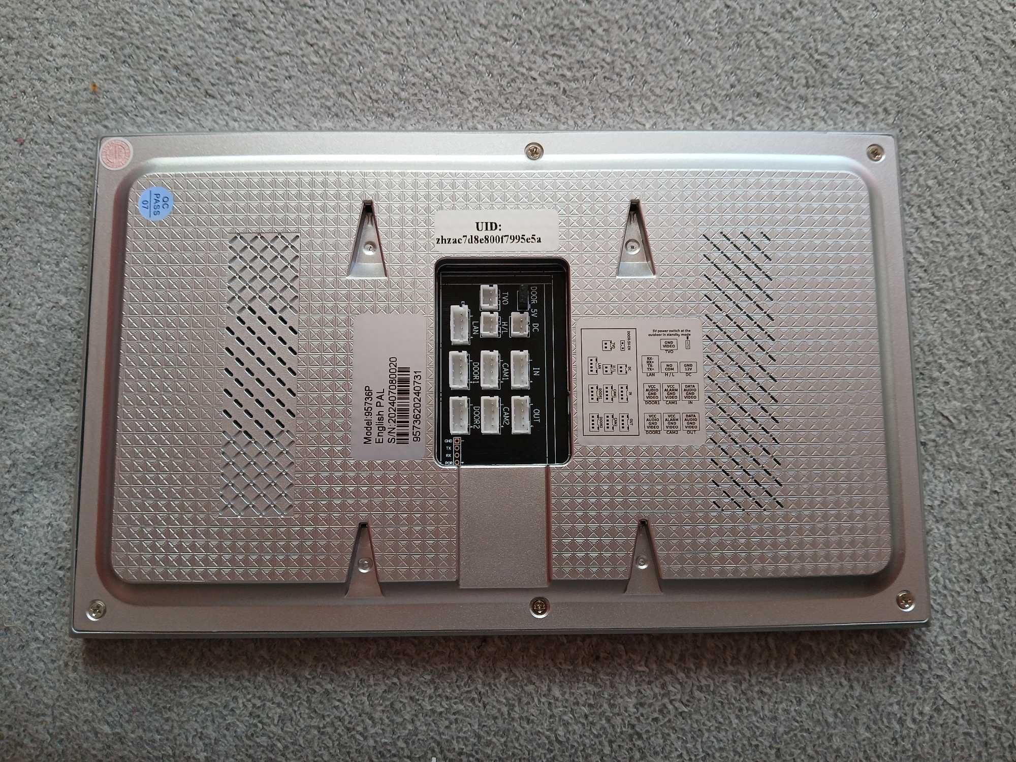 Wideodomofon Anjielo Smart WIFI, SD, czujnik ruchu,TUYA,mikrofon