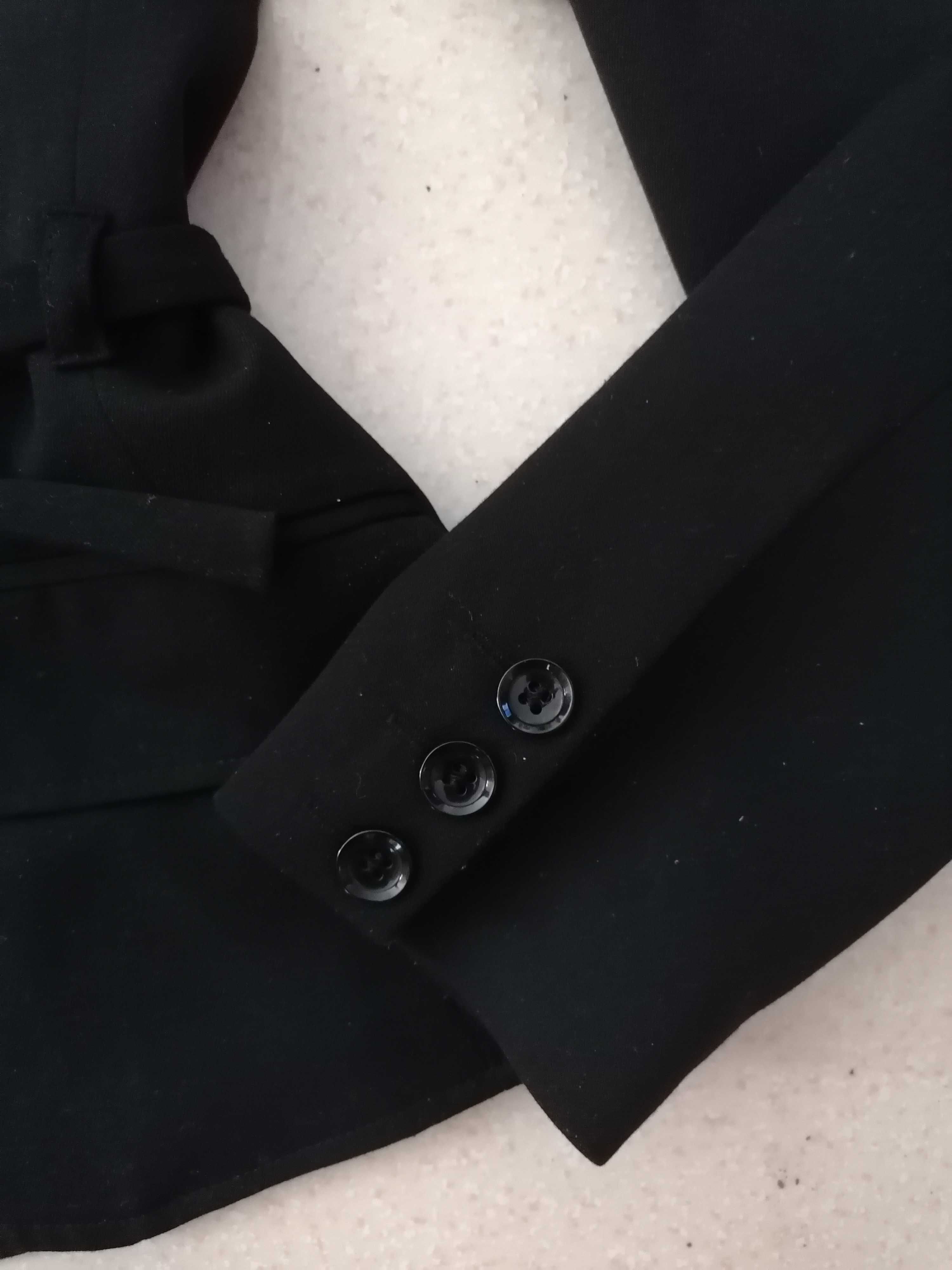 Blazer preto com cinto fino da Pimkie, tamanho 34, Novo!
