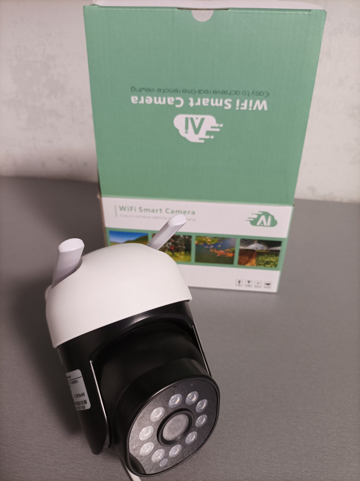 Wifi smart camera tuya камера спостереження