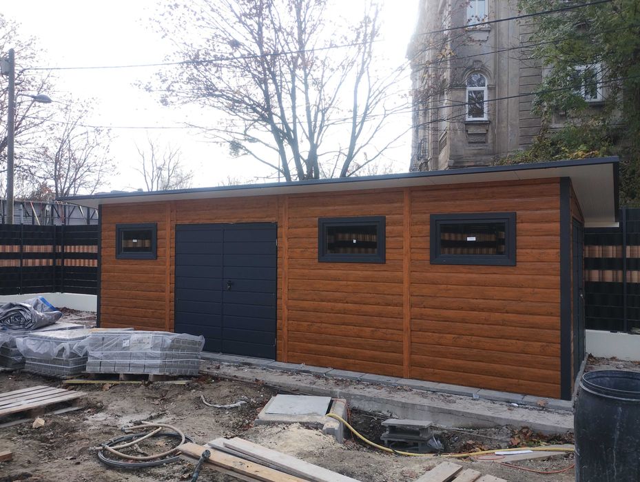 Garaż ocieplany 8/3 , schowek. warsztat. Na wymiar. Producent